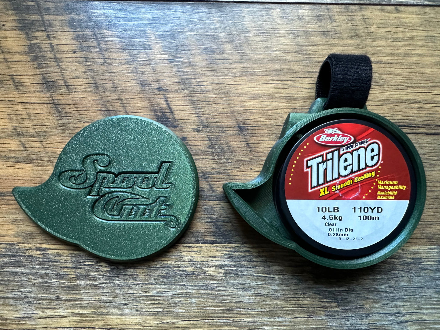SpoolCut 110yd- 2 Pack Black/Green